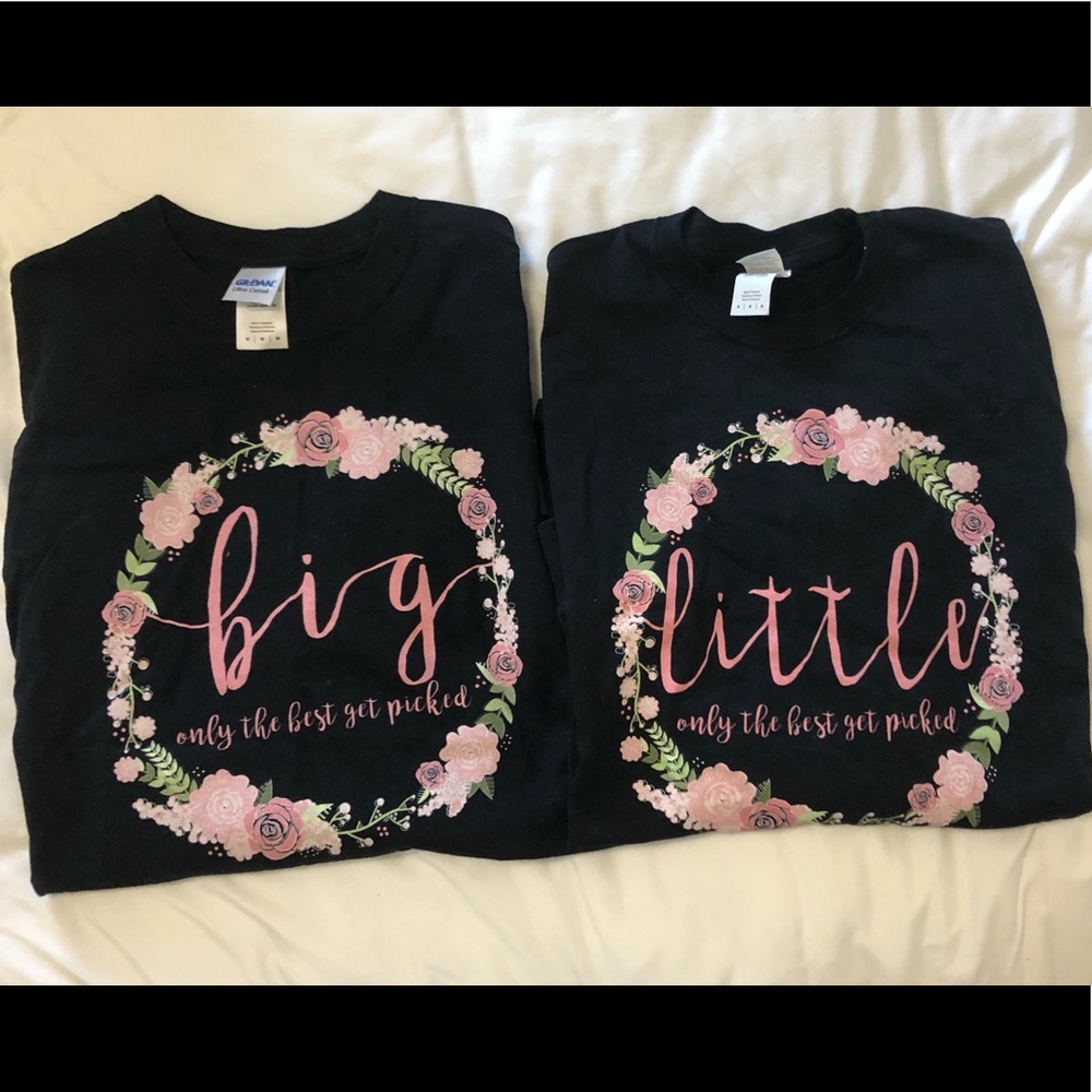 Big little long sleeve shirts